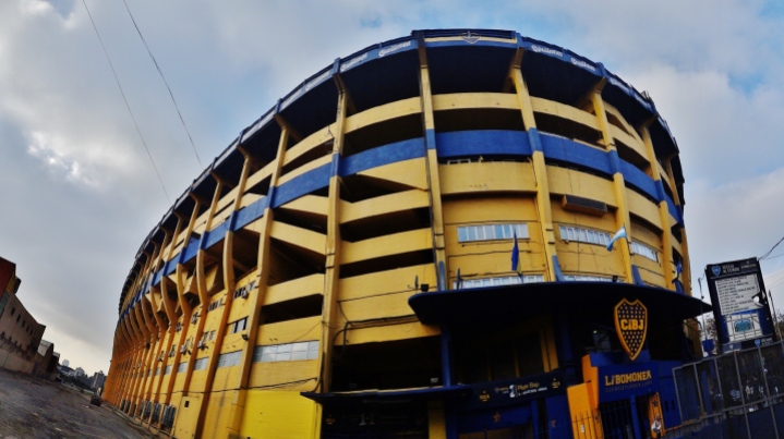 Buenos Aires Boca Juniors soccer stadium La Bombonera