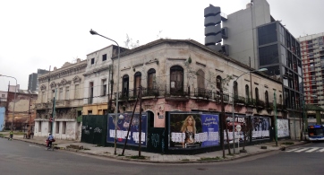 La Boca run-down buildings Buenos Aires