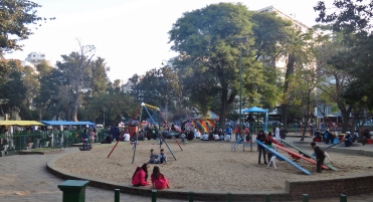Parque Lezama children playground Buenos Aires